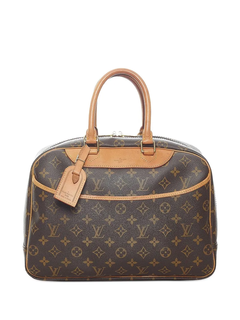 

Louis Vuitton 2000 pre-owned Deauville top-handle bag - Brown