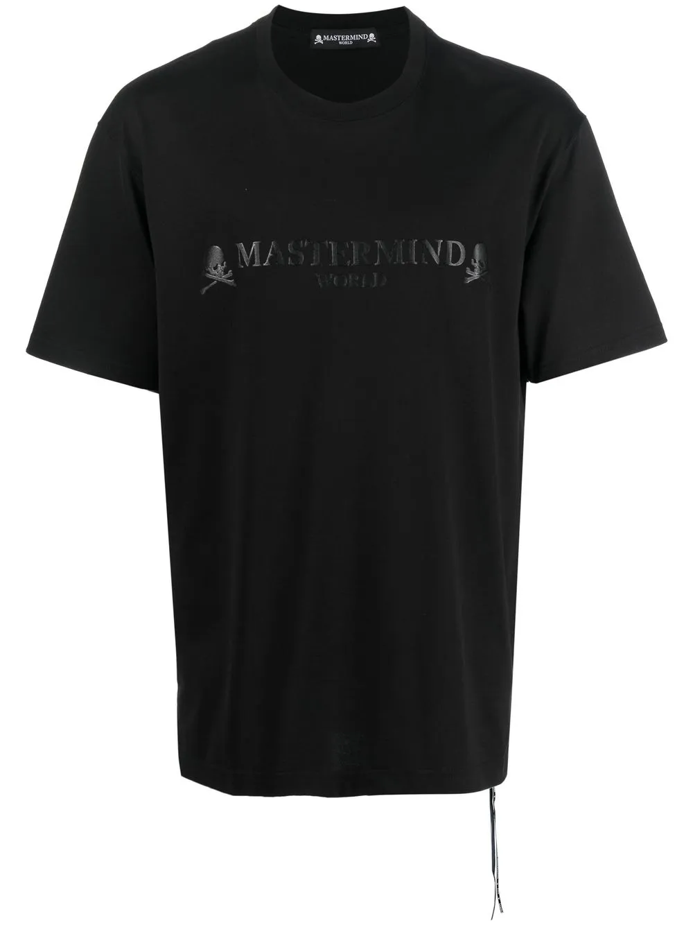 

Mastermind World skull-print cotton T-shirt - Black