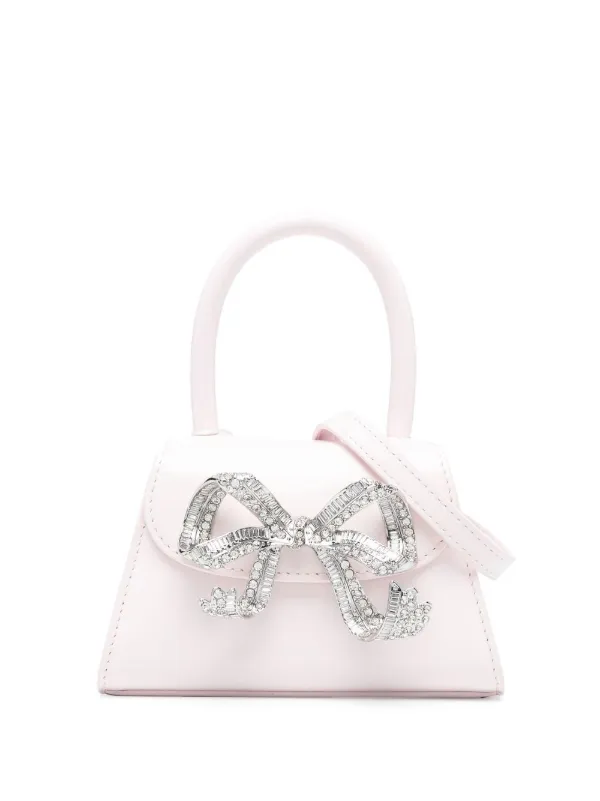 Self-Portrait Mini The Bow Tote Bag - Farfetch