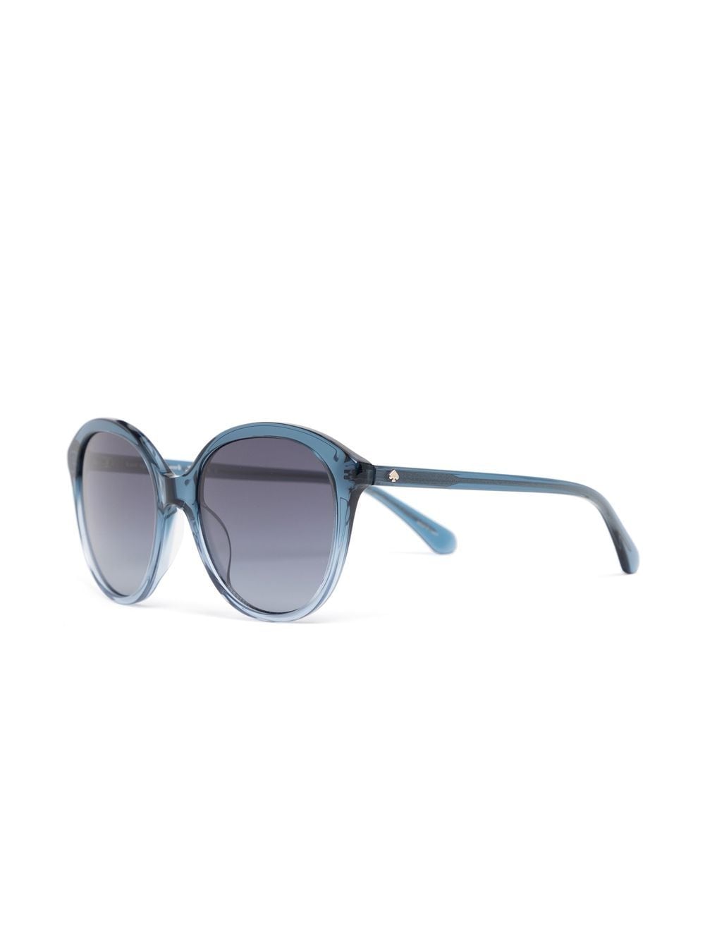 Kate Spade Zonnebril met rond montuur - Blauw