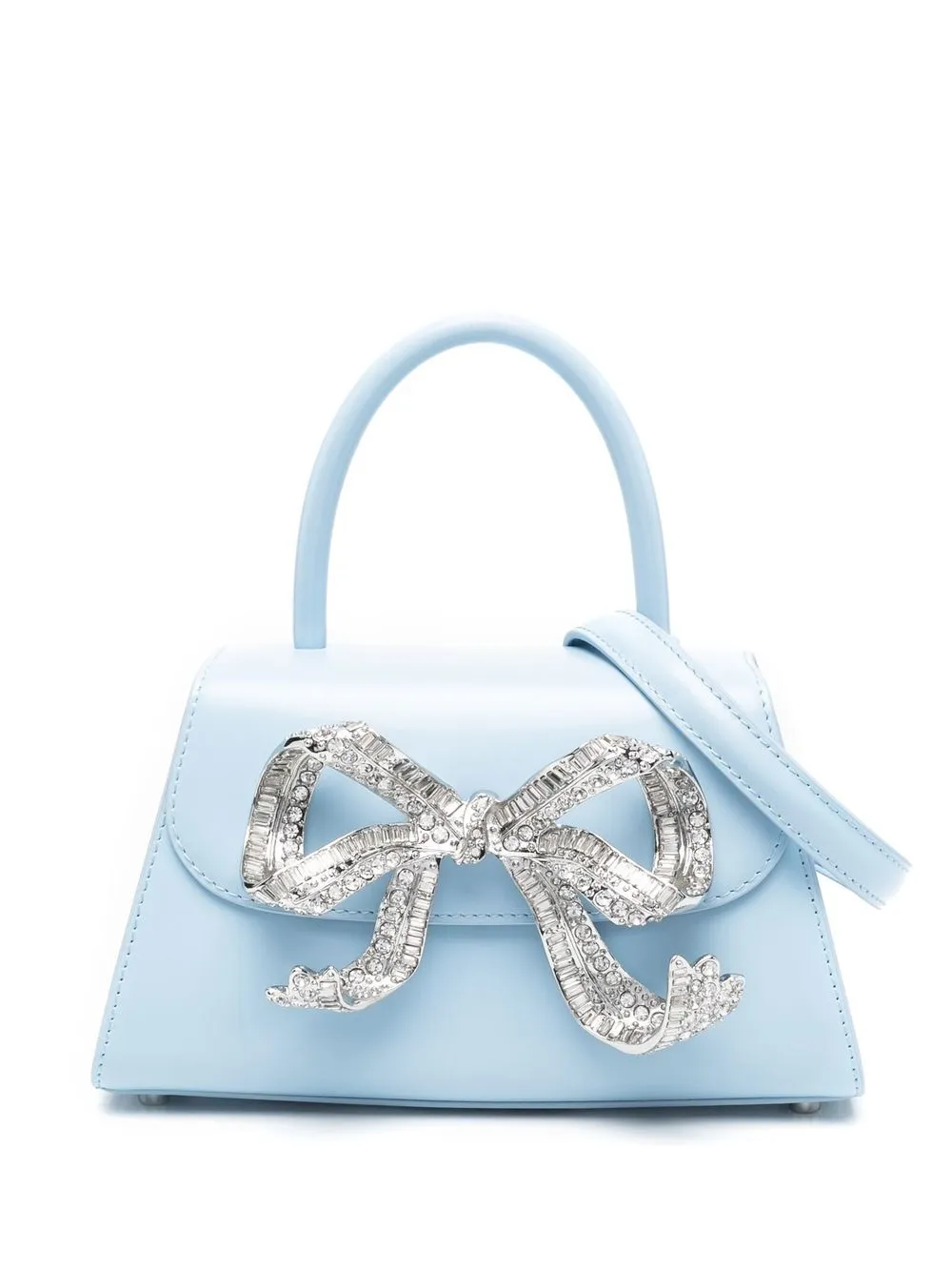 

Self-Portrait tote The Bow mini - Azul