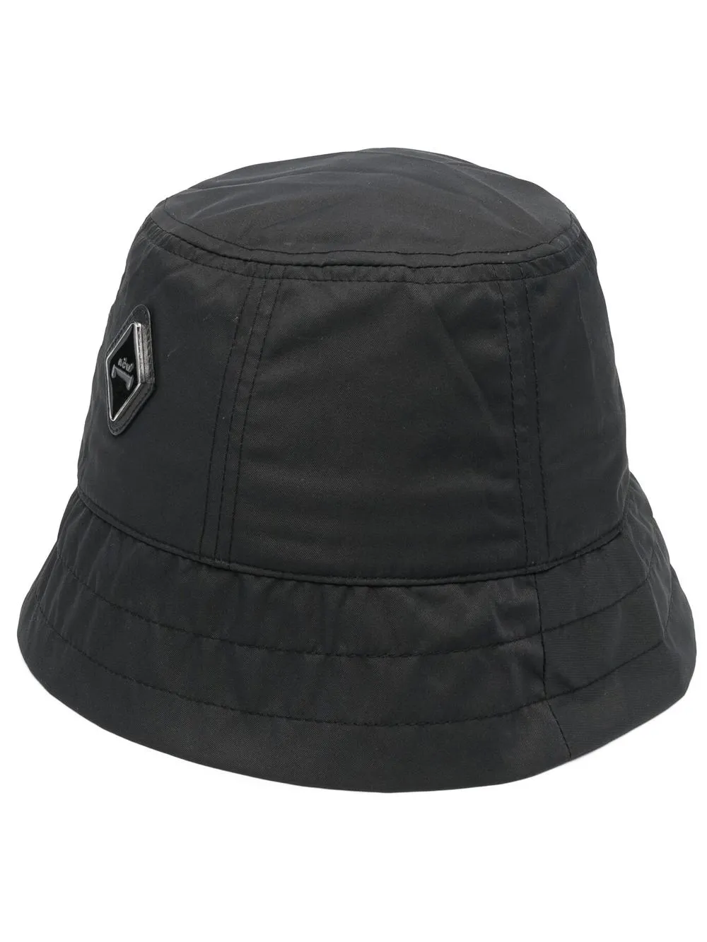 * logo-plaque bucket hat