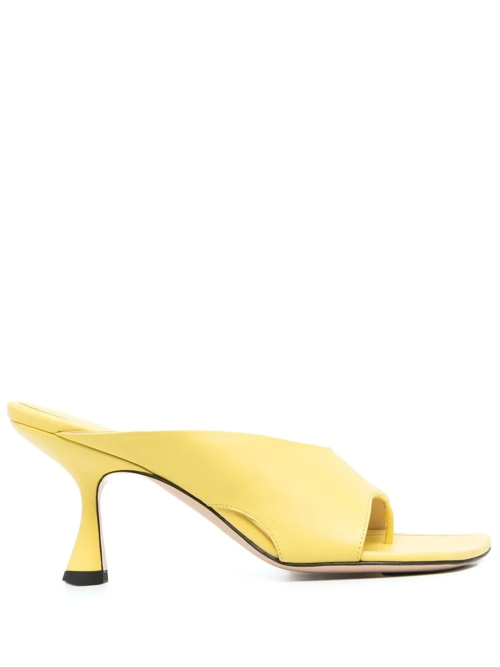 

Wandler mules con tacón de 80mm - Amarillo