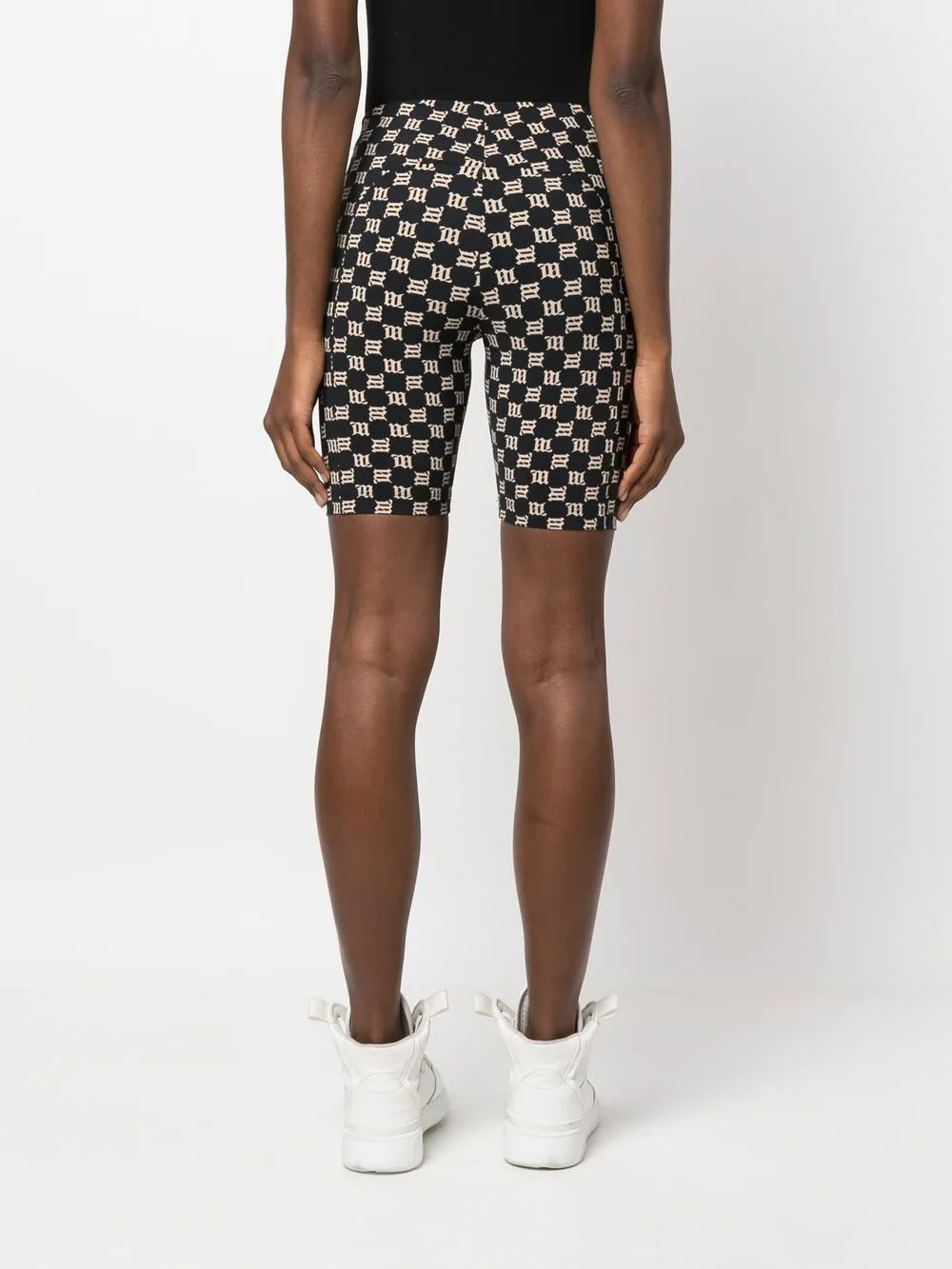 logo-print cycling shorts