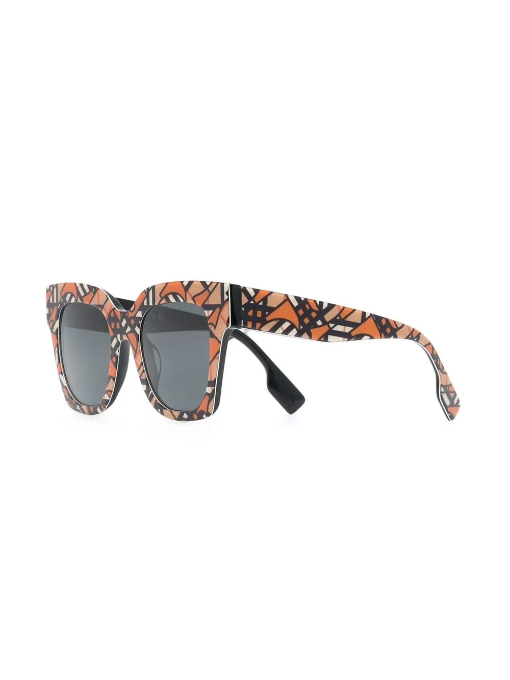 burberry square frame sunglasses