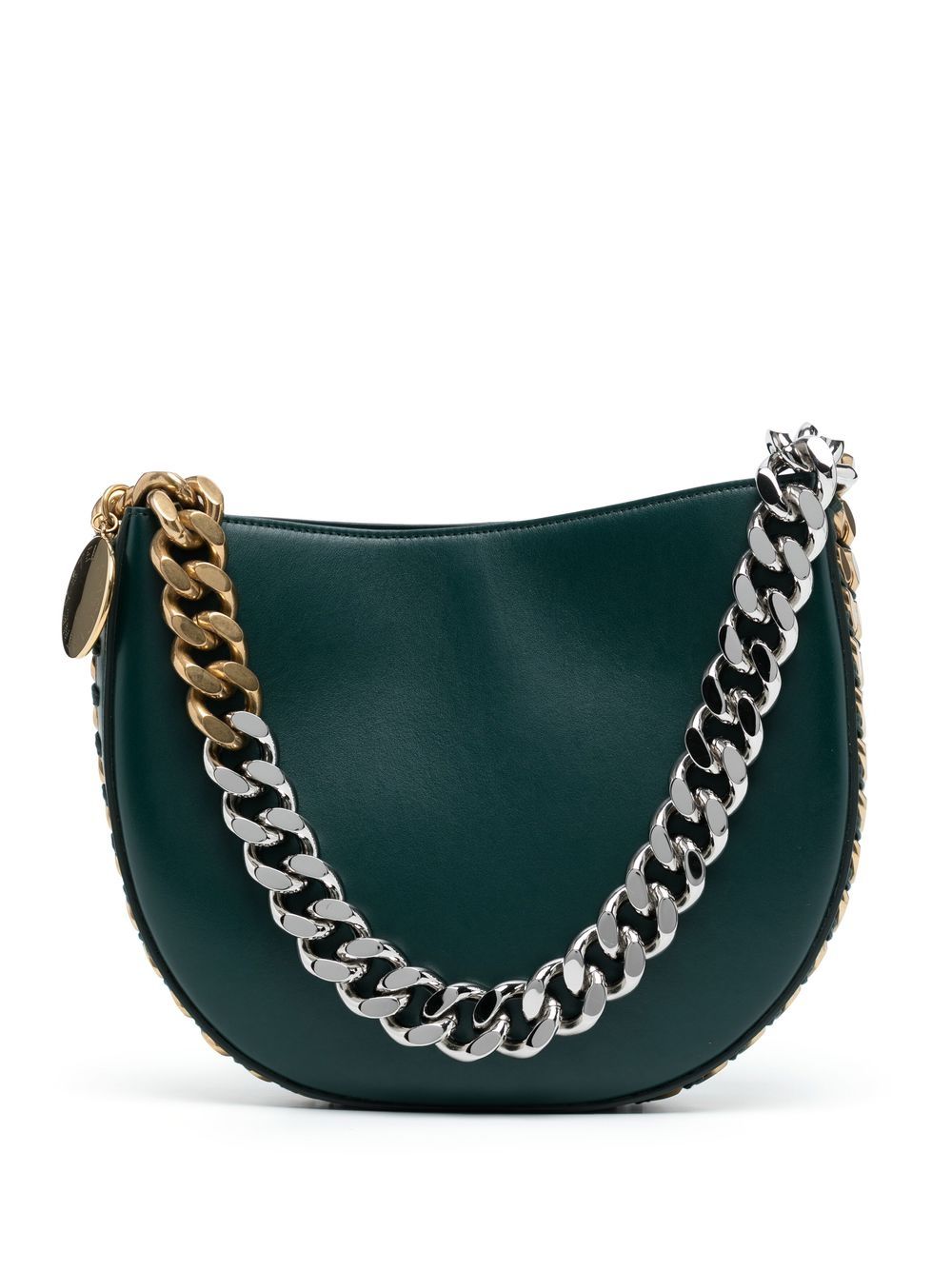 Stella McCartney Shoulder Bag In Green Faux Leather | Smart Closet