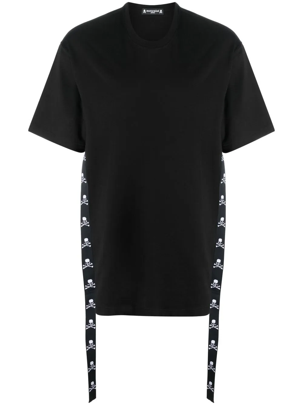 

Mastermind Japan skull-panel T-shirt - Black