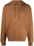 Jacquemus Le Sweatshirt Brodé hoodie - Brown