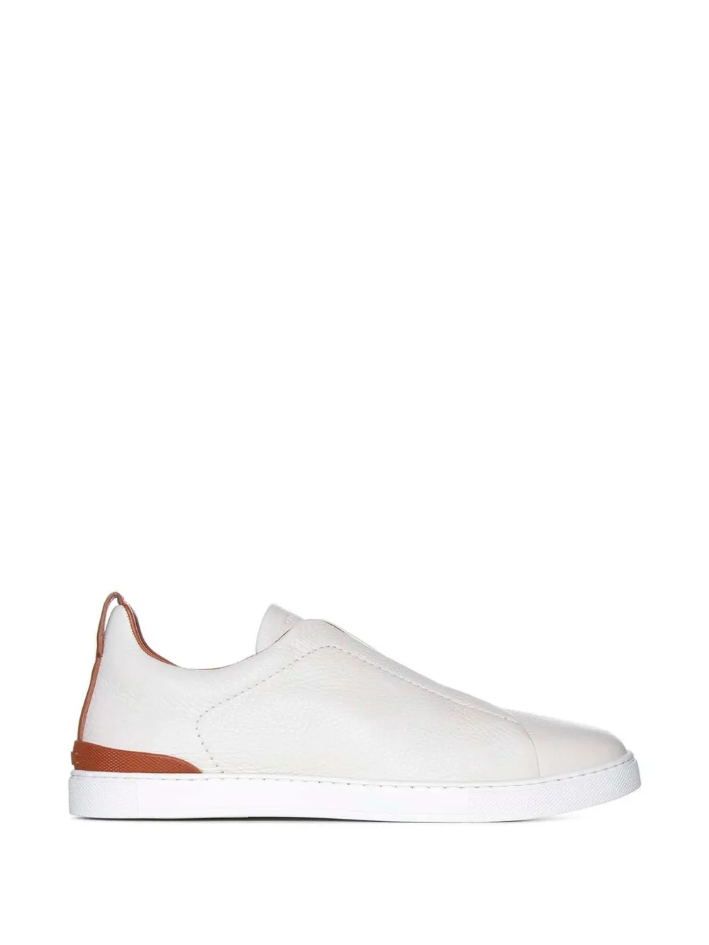 Zegna Triple Stitch low-top sneakers Beige