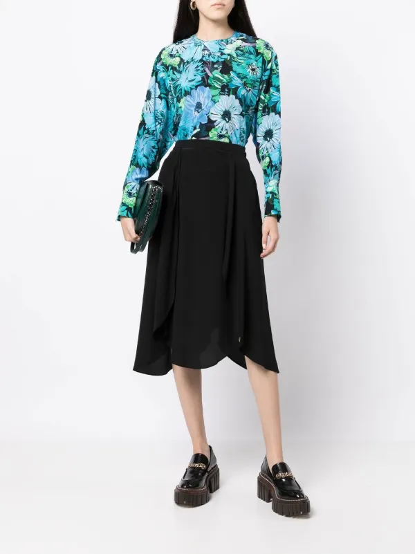 Stella McCartney ステラ・マッカートニー フローラル シルク