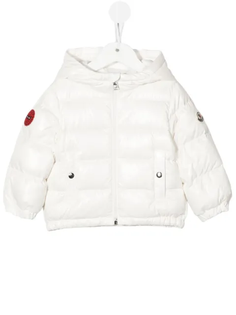 Moncler Enfant 盟可睐 Enfant 标贴连帽蓬松夹克