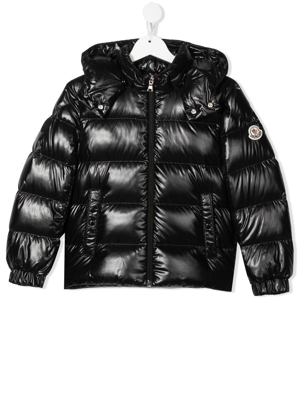 Moncler Enfant logo-patch Detail Padded Jacket - Farfetch