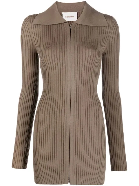 Nanushka ribbed-knit top