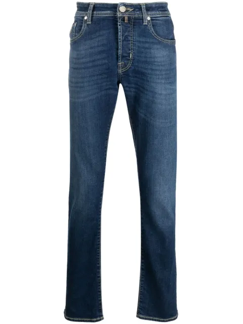 straight-leg jeans