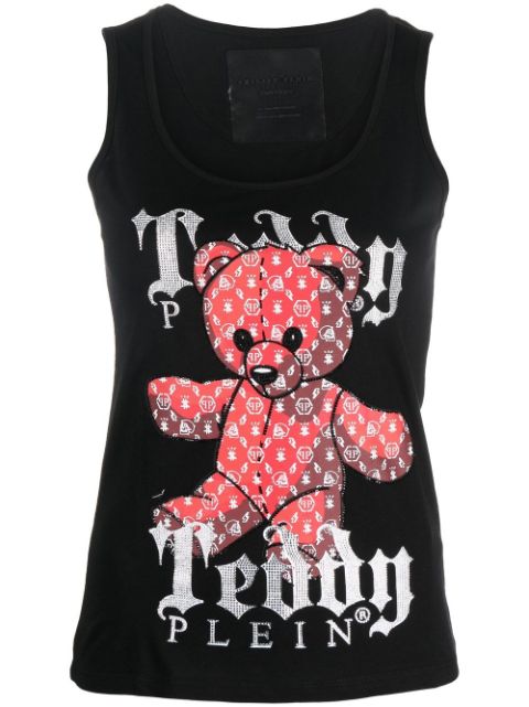 Philipp Plein - Teddy Plein sleeveless tank top