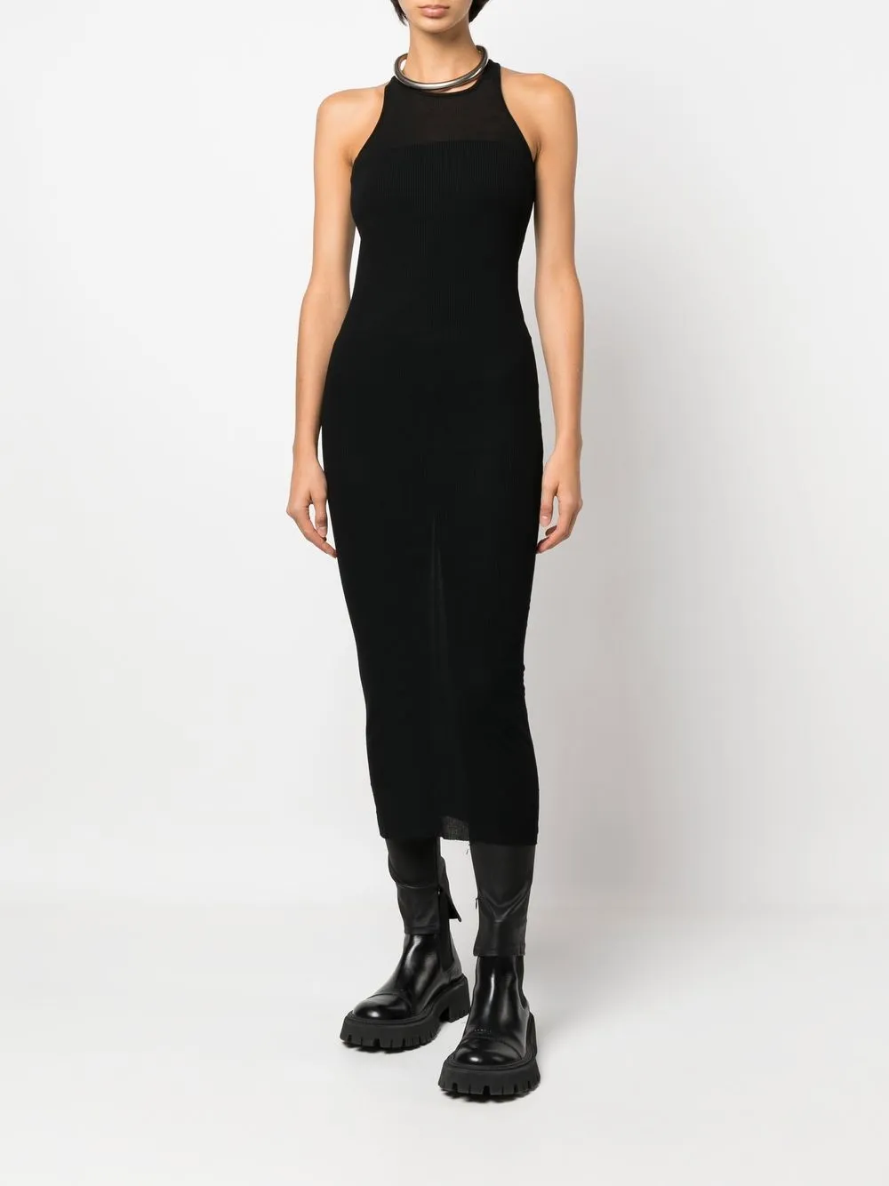 Rick Owens ribbedknit Jersey Dress Farfetch