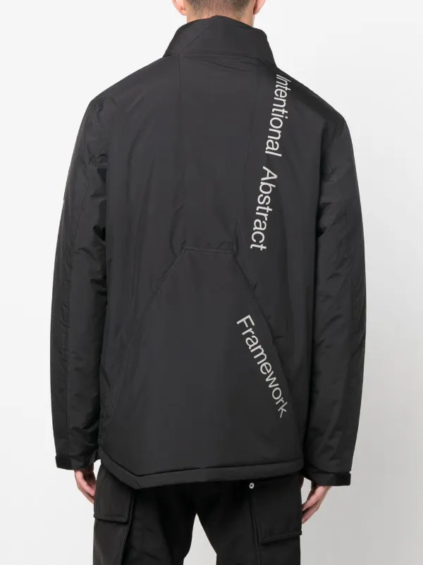 A-COLD-WALL* logo-print Zipped Jacket | Black | FARFETCH AO