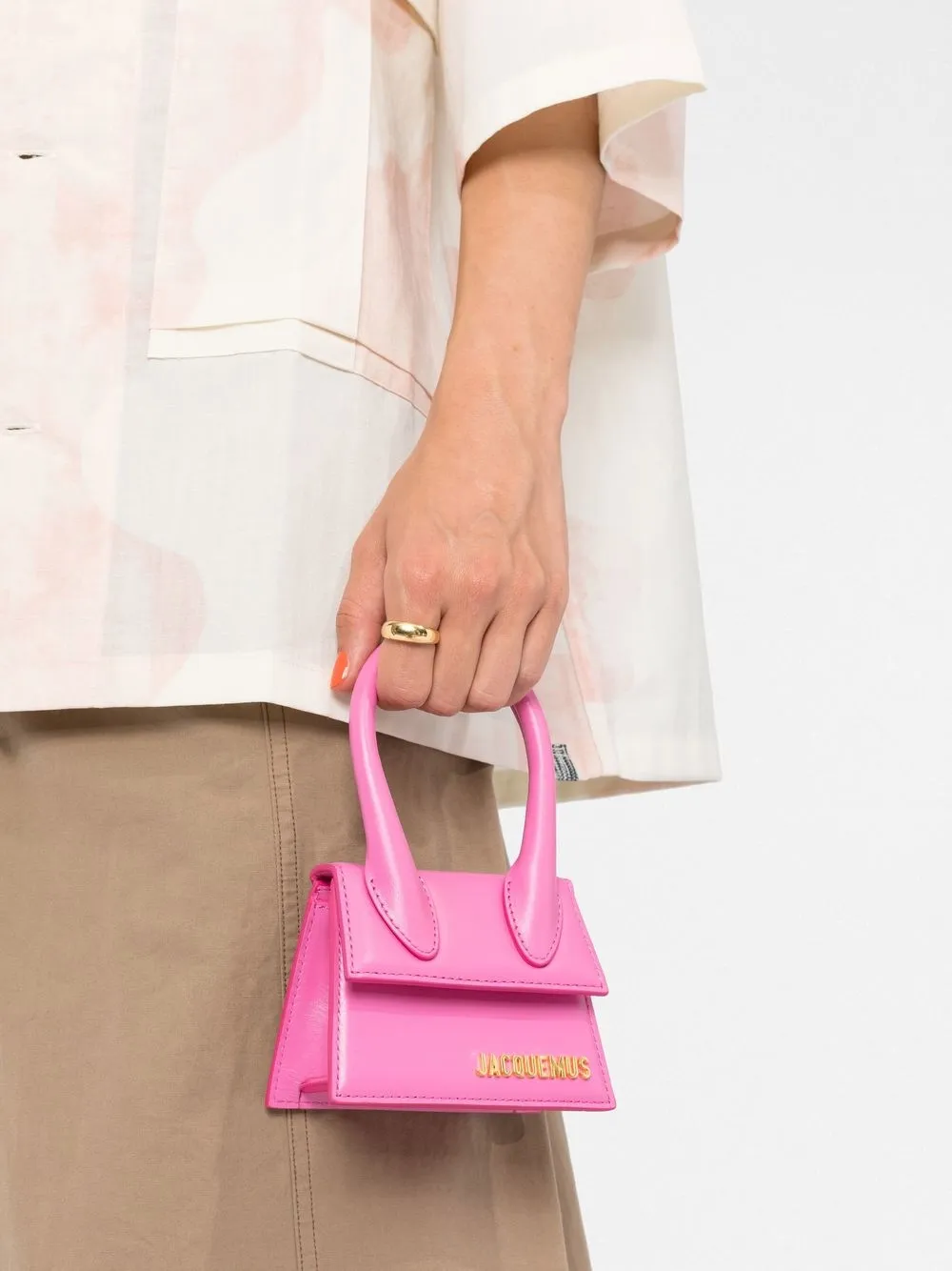 Sac jacquemus mini rose new arrivals