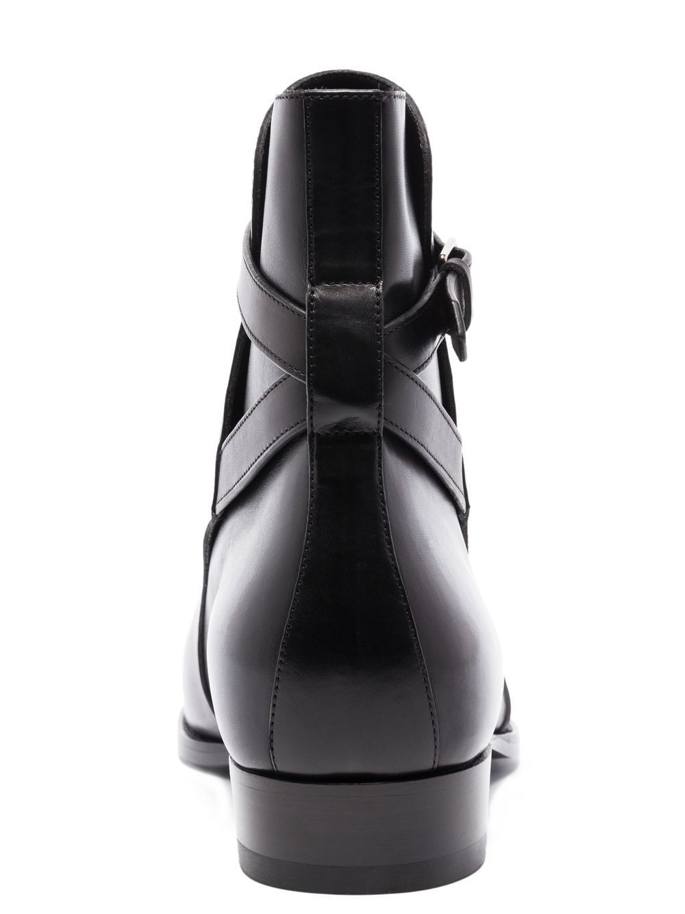 Saint Laurent Wyatt Jodhpur leather boots - Black