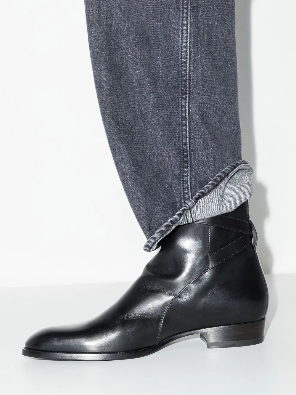 Wyatt Jodhpur leather boots