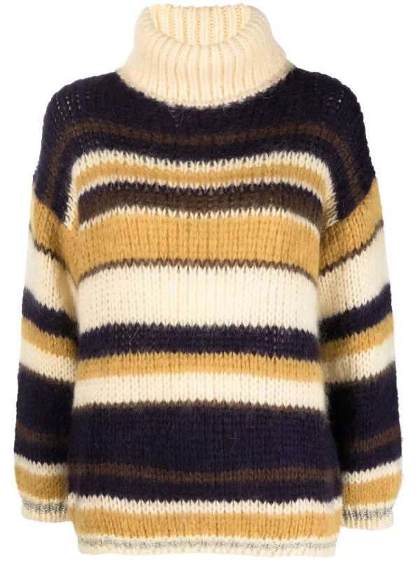 P.A.R.O.S.H. stripe-pattern chunky-knit 