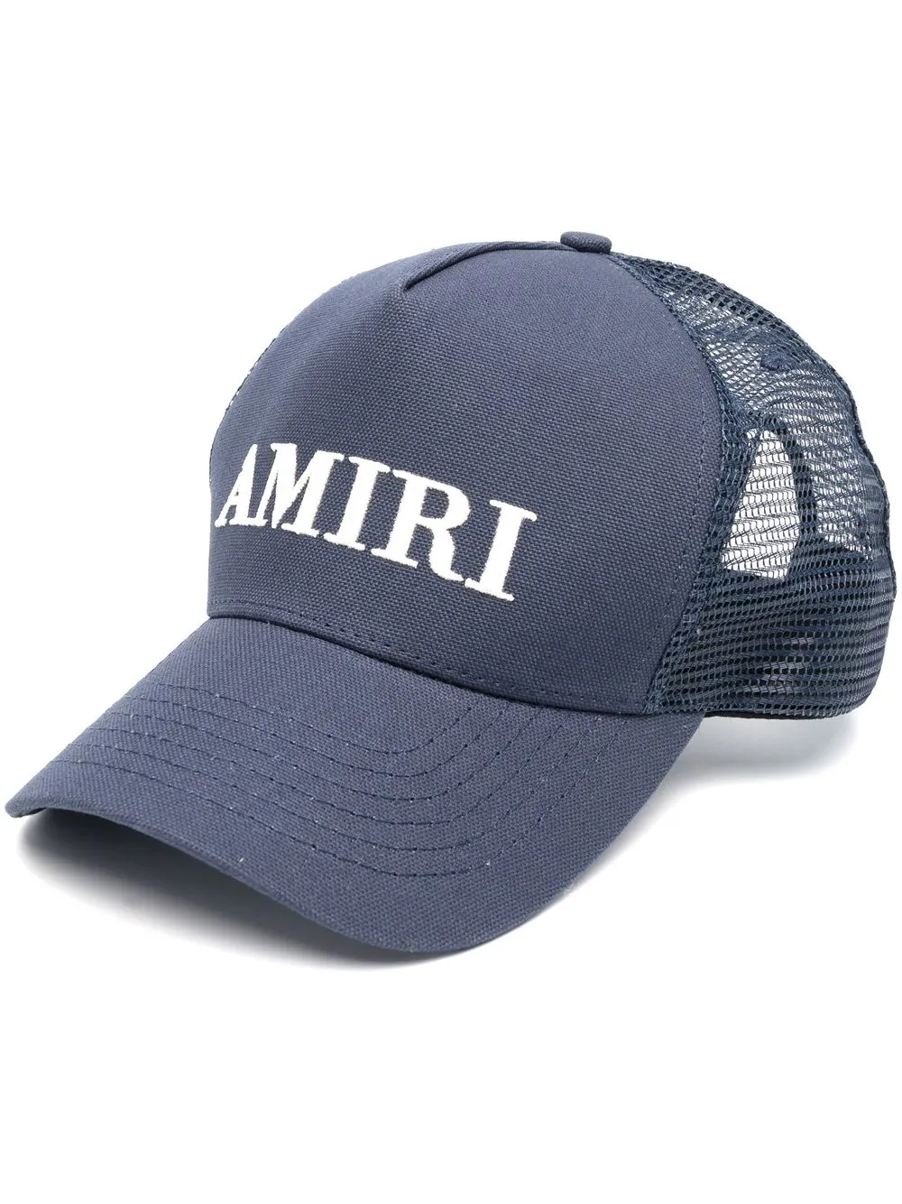 

AMIRI gorra con monograma en relieve - Azul