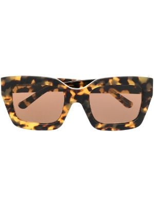 Flyer Cat Eye Sunglasses in Light Gold and Pink by LINDA FARROW – LINDA  FARROW (U.S.)