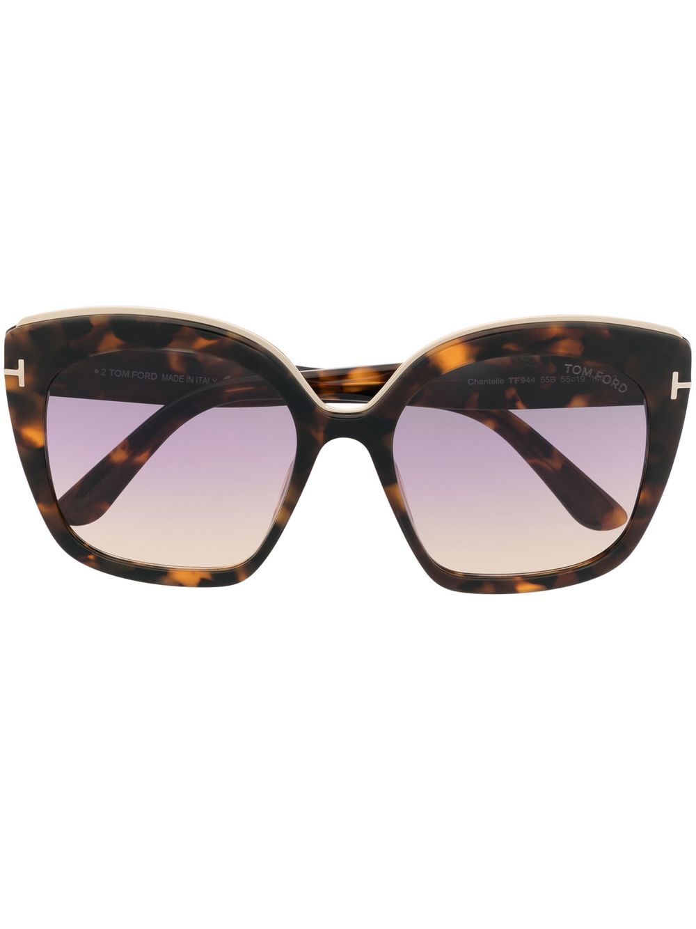 Tom Ford Eyewear Tortoiseshell Effect Cat Eye Sunglasses Farfetch 7894