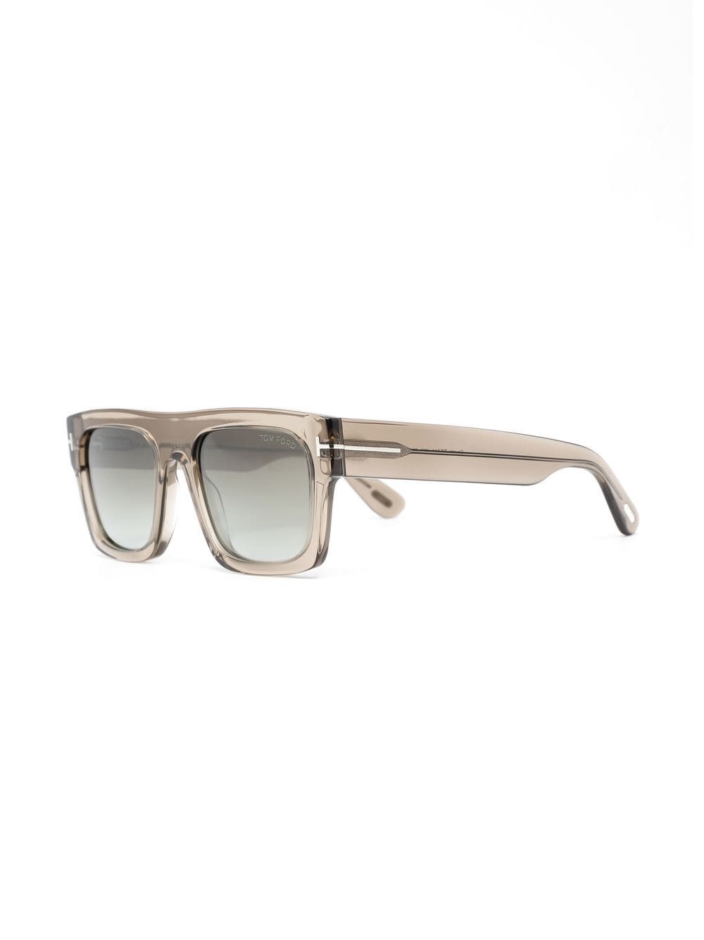 TOM FORD Eyewear Transparent square-frame Sunglasses - Farfetch