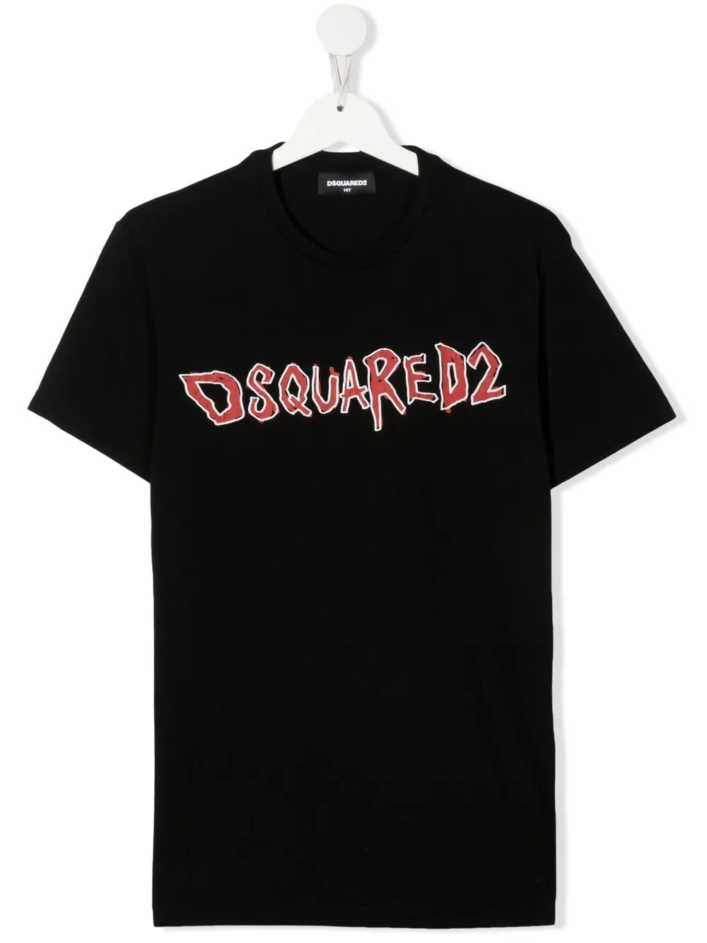 

Dsquared2 Kids TEEN logo crew-neck T-shirt - Black