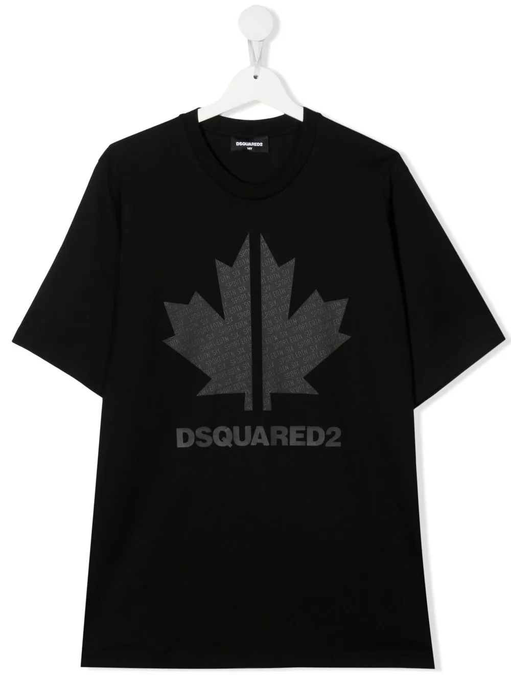 

Dsquared2 Kids playera con logo y cuello redondo - Negro