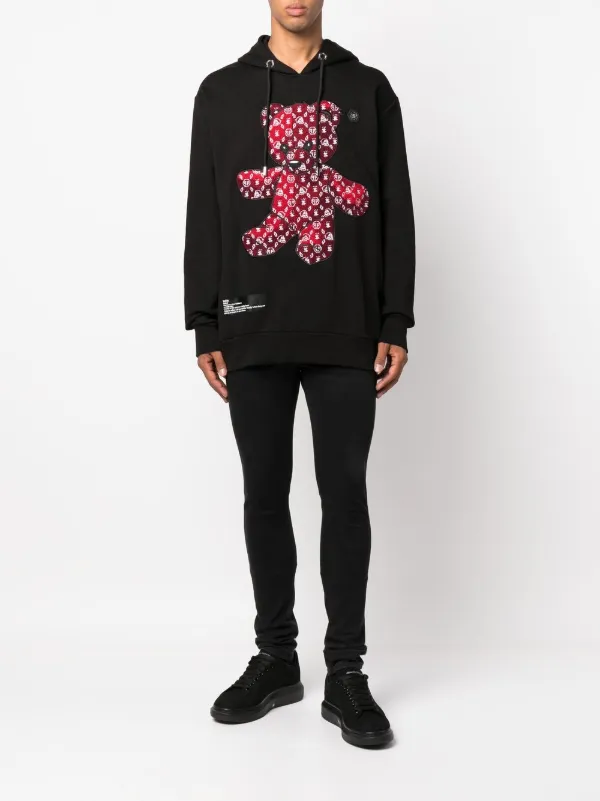 パーカー・フーディ Philipp Plein Relaxed Fit Black Long Sleeve Hoodie Philipp Plein Relaxed Fit Black Long Sleeve Hoodie | ShopSimon