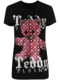 Philipp Plein monogram teddy-print T-shirt - Black