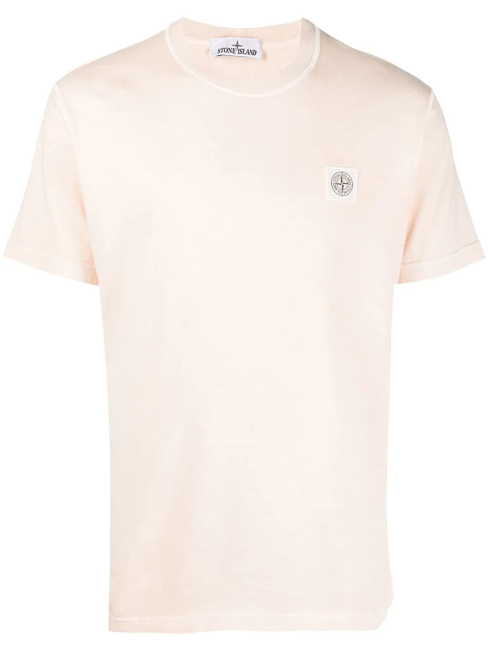 

Stone Island playera con parche Compass - Rosado