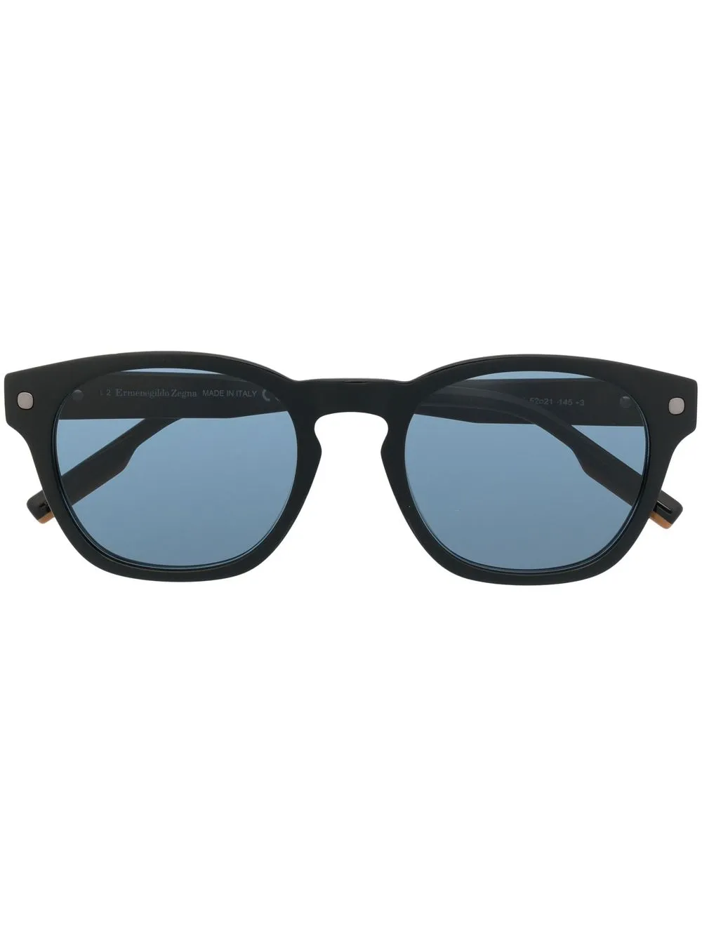 

Zegna lentes de sol con armazón oversize - Negro