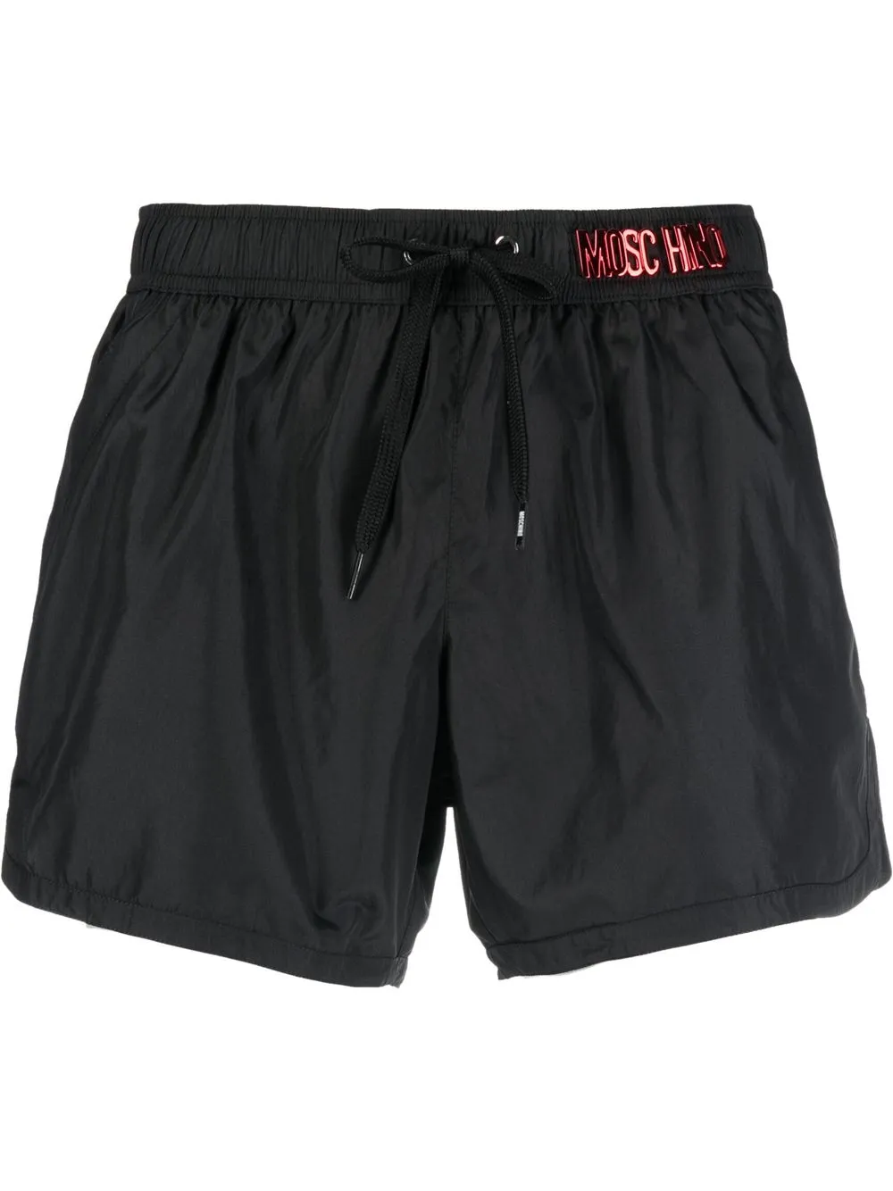 

Moschino shorts de playa con logo en la pretina - Negro