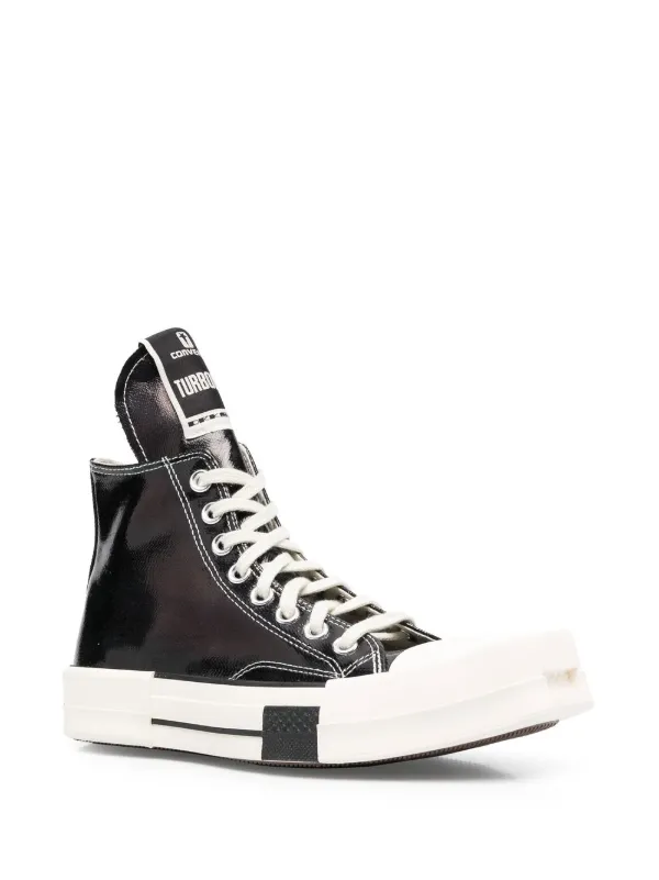 大特価得価rick owens x converse turbodrk スニーカー