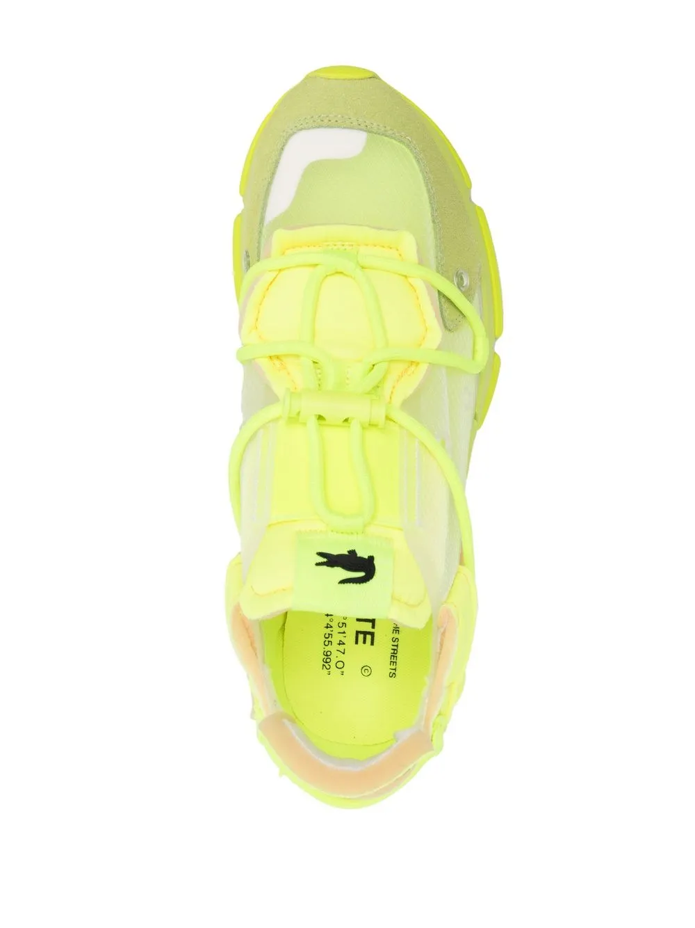 Lacoste L003 Runway low-top sneakers Yellow