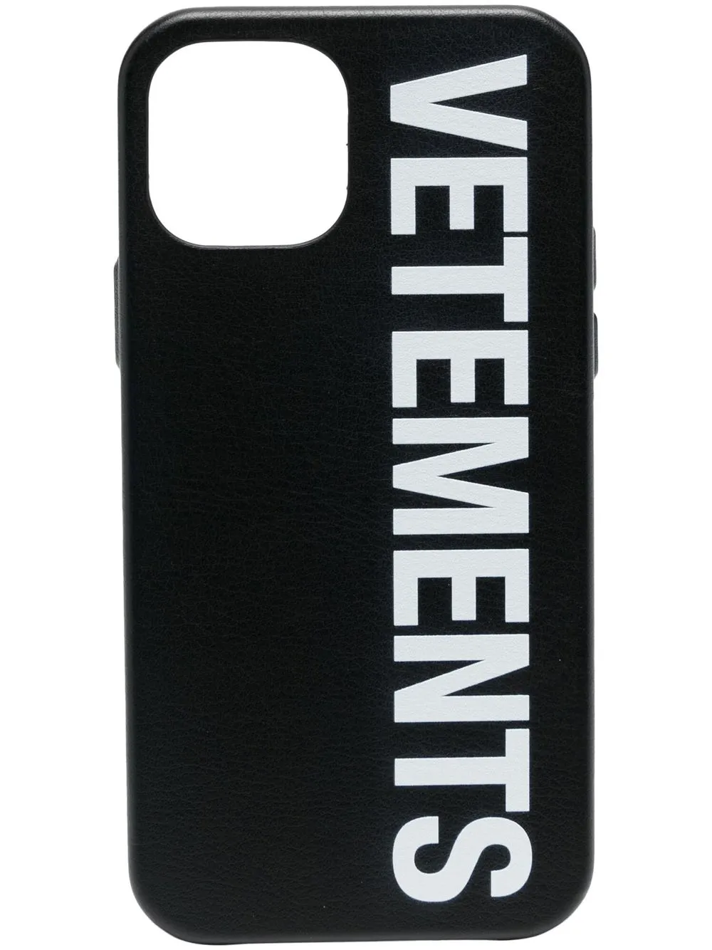 

VETEMENTS funda para iPhone 12 Pro con logo estampado - Negro