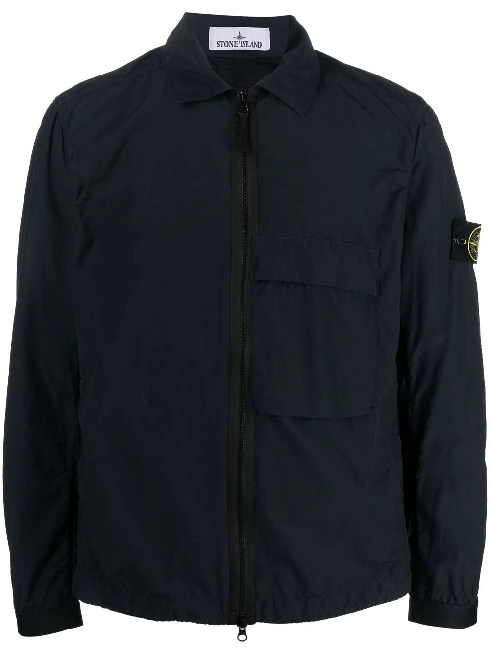 

Stone Island Compass-patch lightweight jacket - Blue