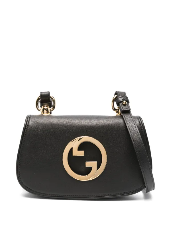 Gucci bag leather black on sale