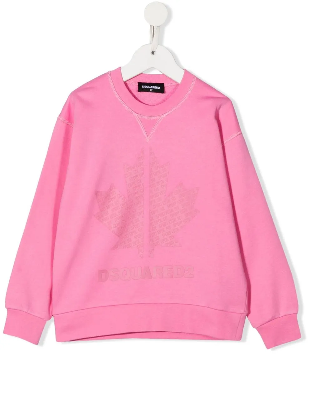 

Dsquared2 Kids sudadera con logo estampado - Rosado