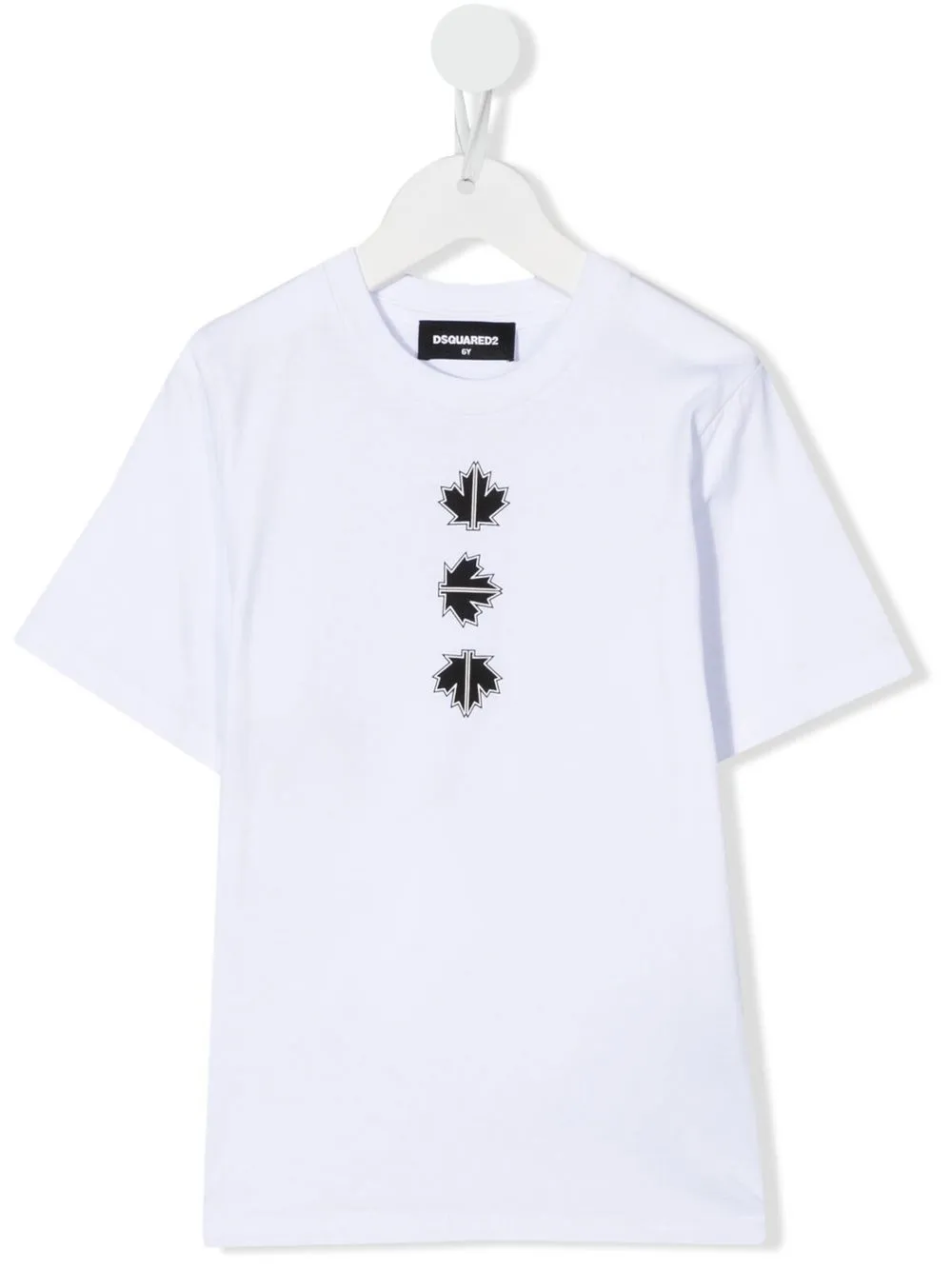 

Dsquared2 Kids playera con logo estampado - Blanco