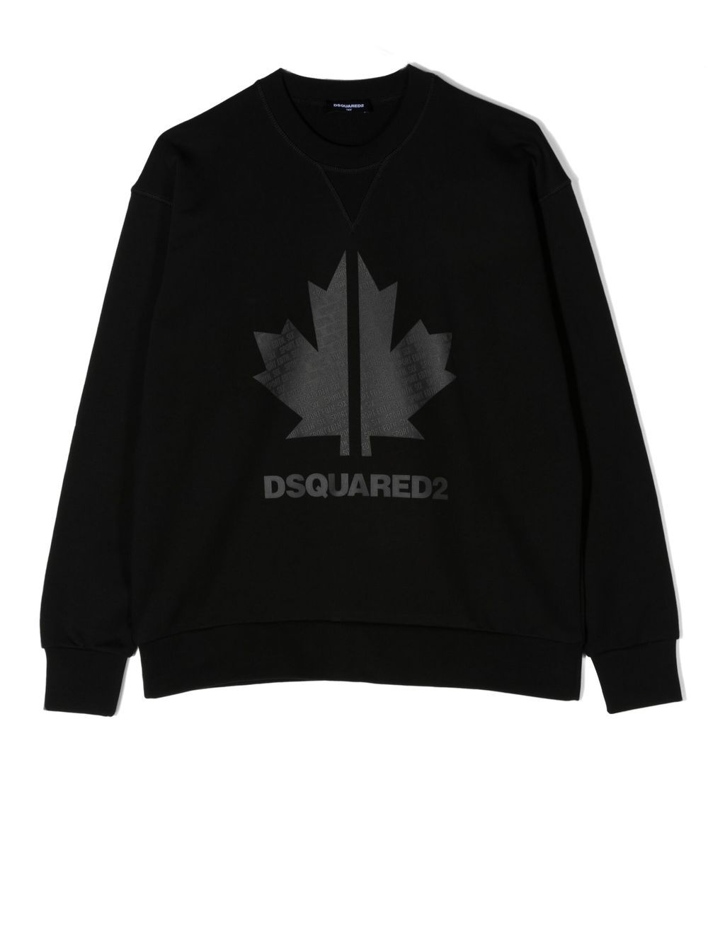 

Dsquared2 Kids sudadera con logo estampado - Negro