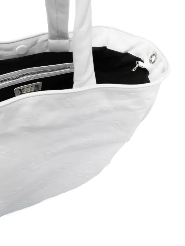 Philipp Plein モノグラム ハンドバッグ | ホワイト | FARFETCH JP