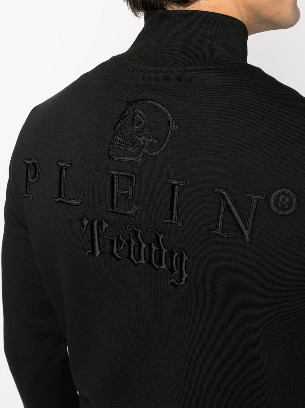 Philipp Plein Teddy Bear zip-up sweatshirt Men