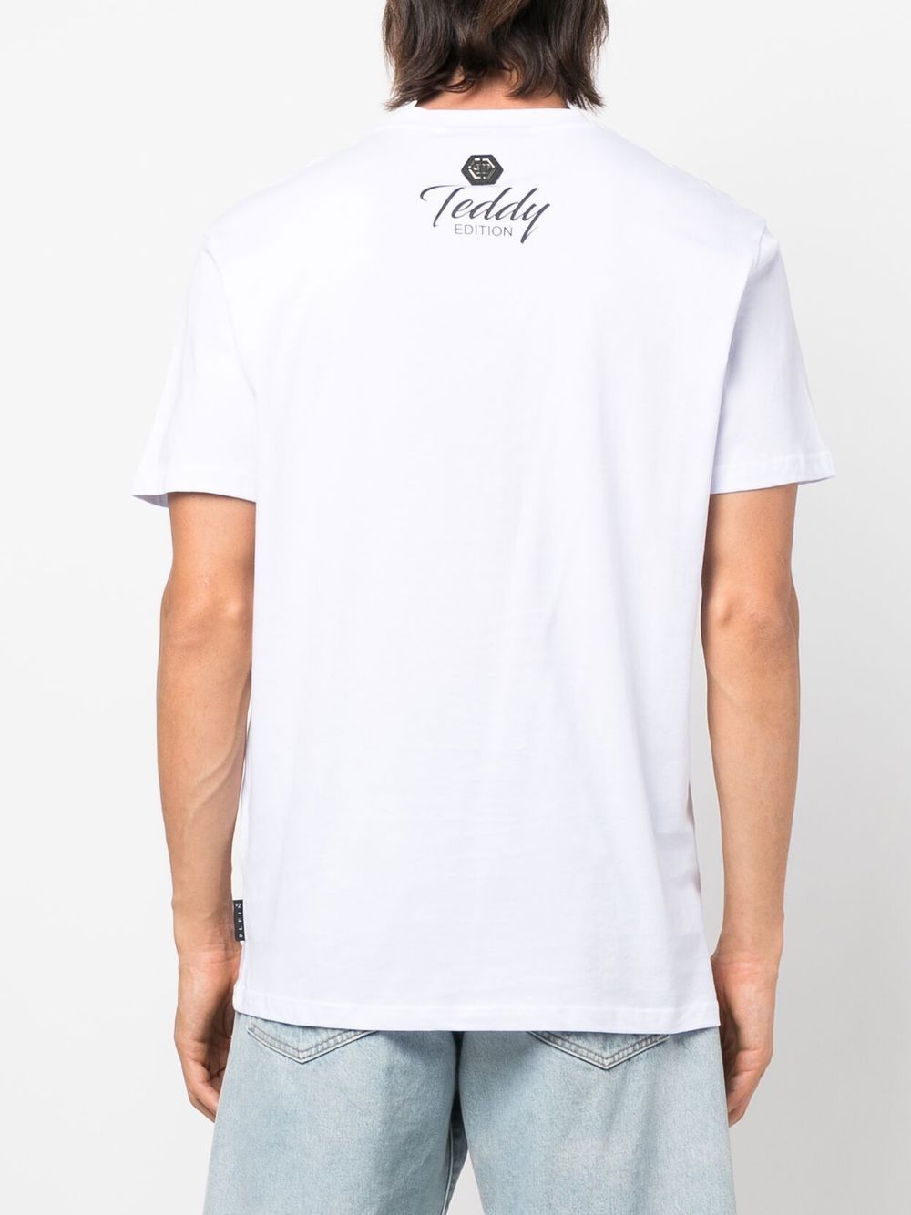 Philipp Plein teddy print cotton T-shirt Men