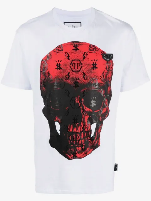 Philipp Plein skull-print short-sleeve T-shirt