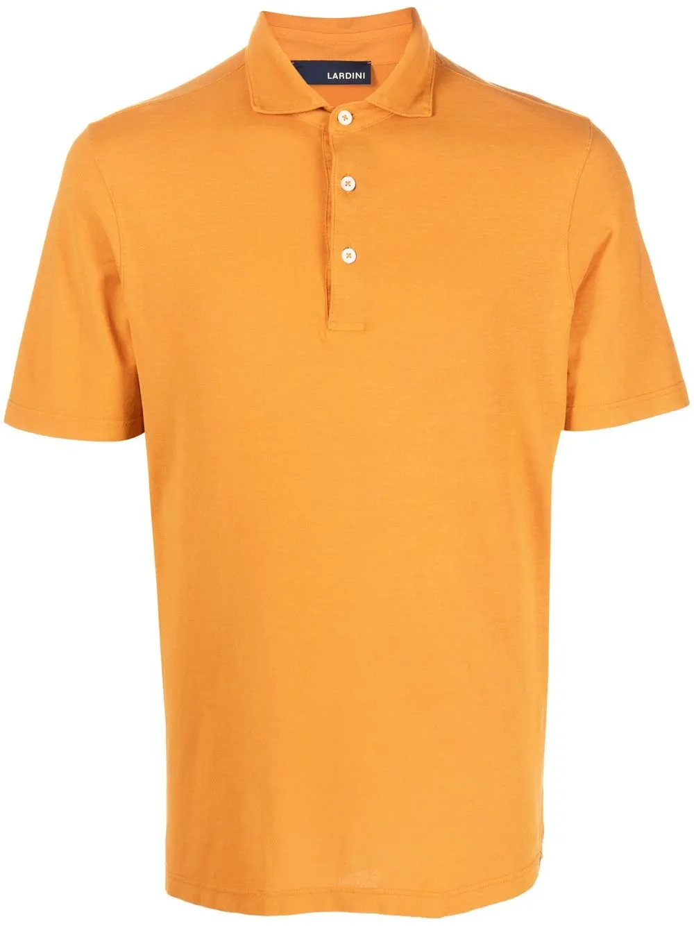 

Lardini playera tipo polo con botones - Naranja