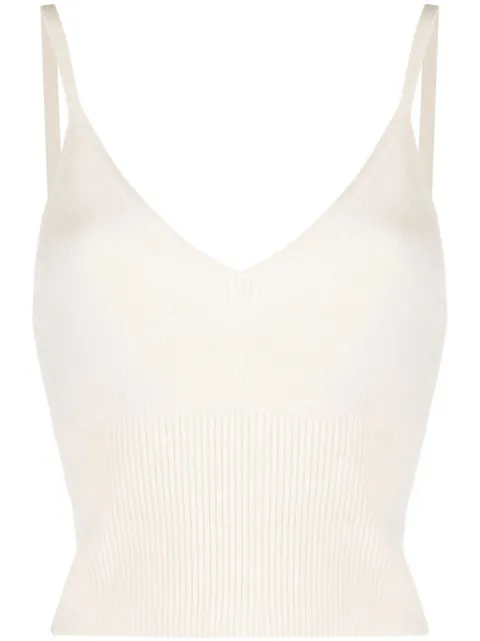 Polo Ralph Lauren ribbed-knit vest top